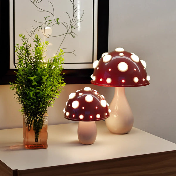 AuraLamp - Adjustable Wireless LED Mushroom Ambient Lamp