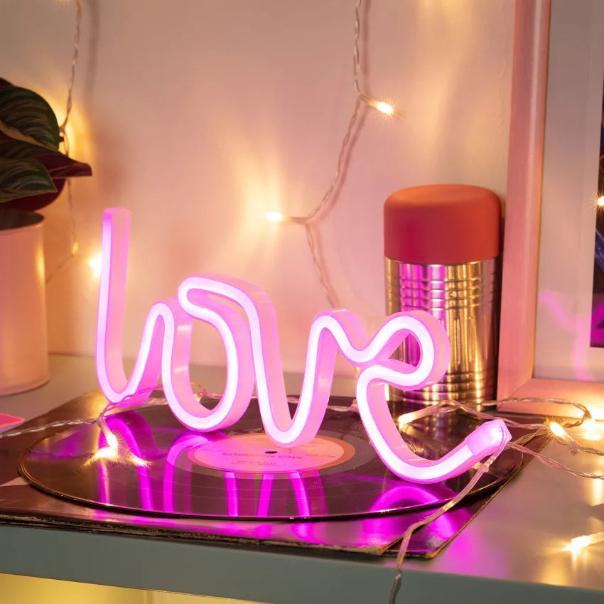 LoveGlow Neon Letters - Néon Romantique Intérieur