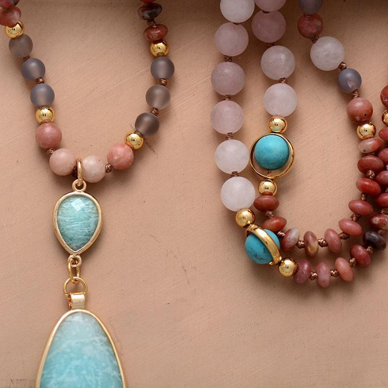 Aurielle - Pastel Mala Necklace with 108 Beads