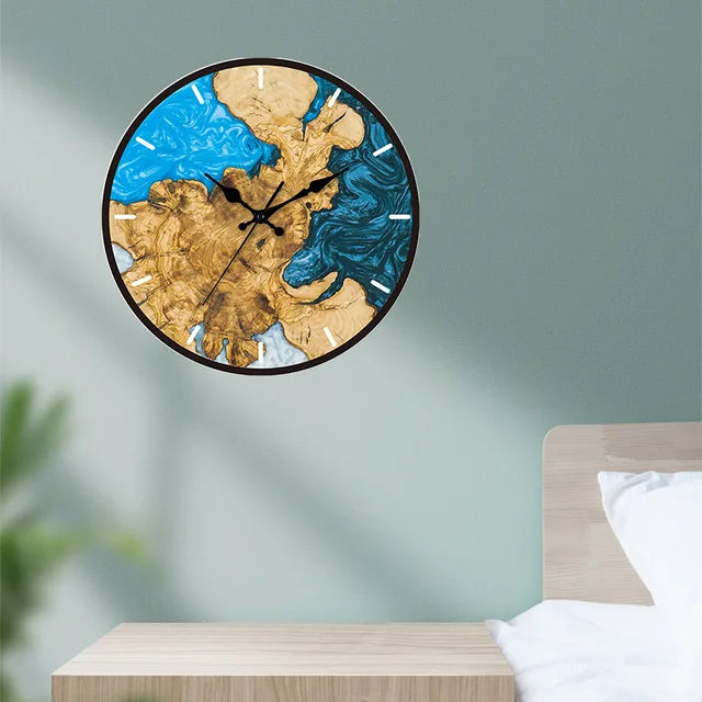 LucidHours - Transparent Acrylic Wall Clock for Modern Interiors
