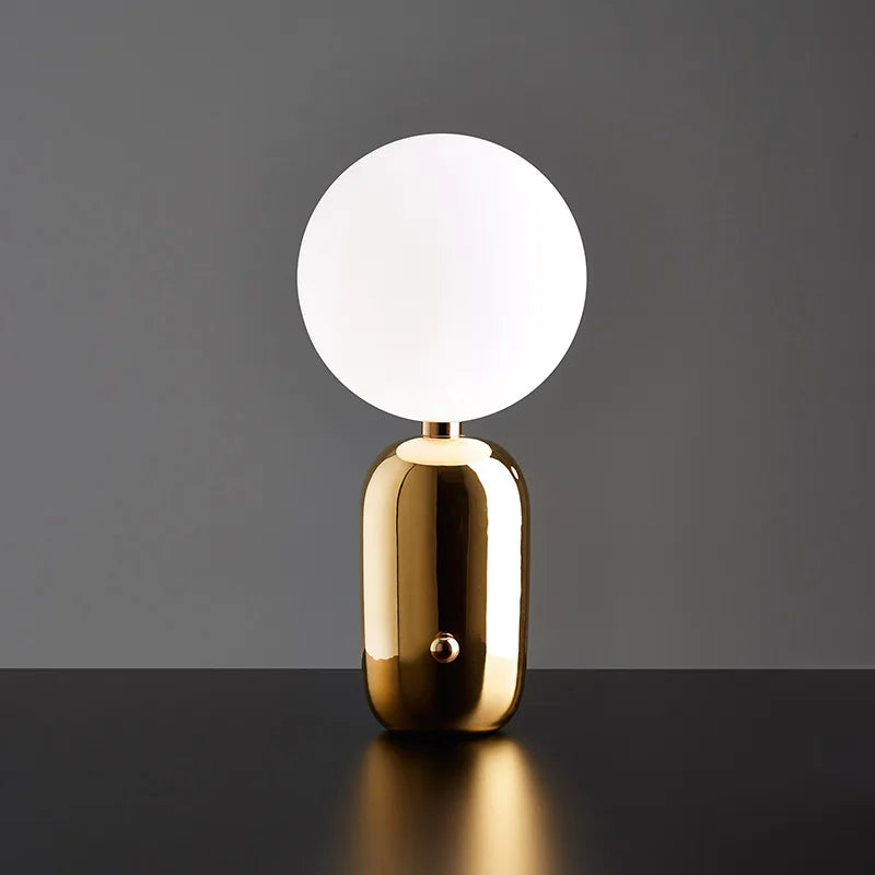 WinterGlo - Scandinavian Luxury Table Lamp with Elegant Design