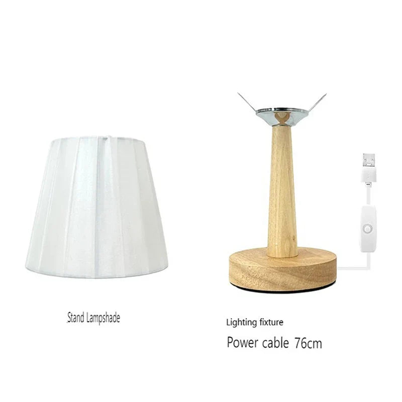 LED Table Lamp - Modern Adjustable Lighting for Bedroom and Living Room