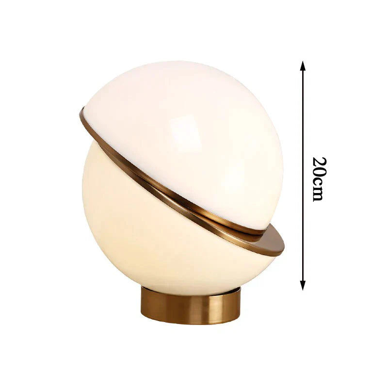 SnowGlobe - Elegant Scandinavian White Ball Lamp