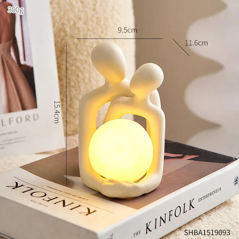 LunaGlow - Lumière d'Ambiance Céramique Stylée