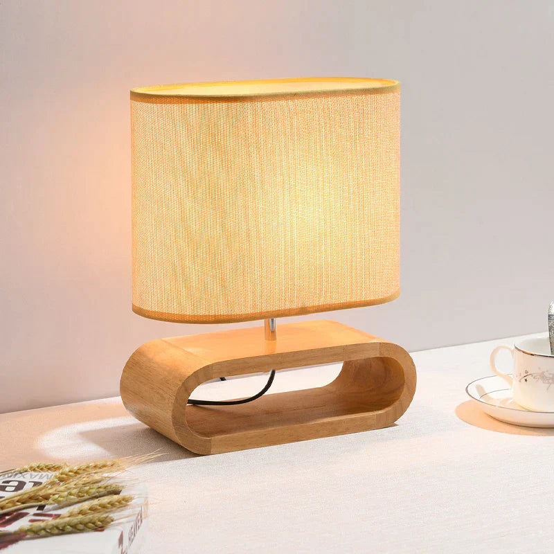 Moravik - Handmade Scandinavian Wooden Table Lamp