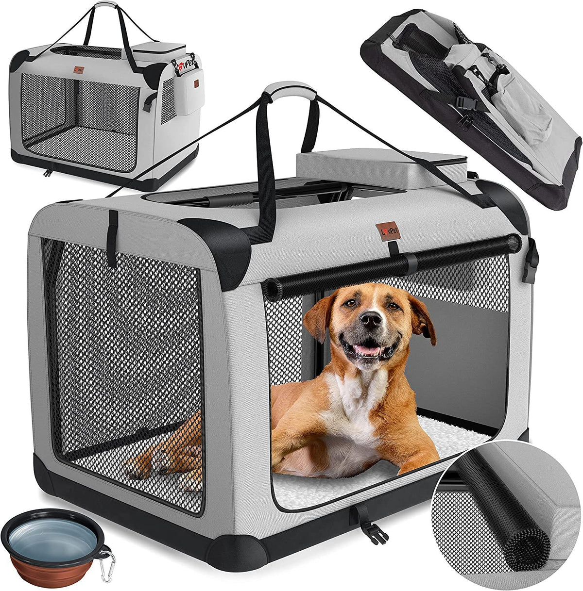 Nomad Pet Pod - Luxury Carrier for Dogs and Cats