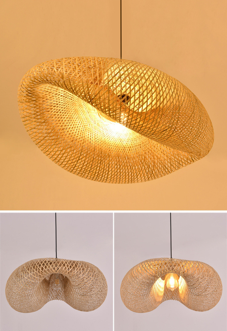 BambooLife - Handwoven Bamboo Pendant Light