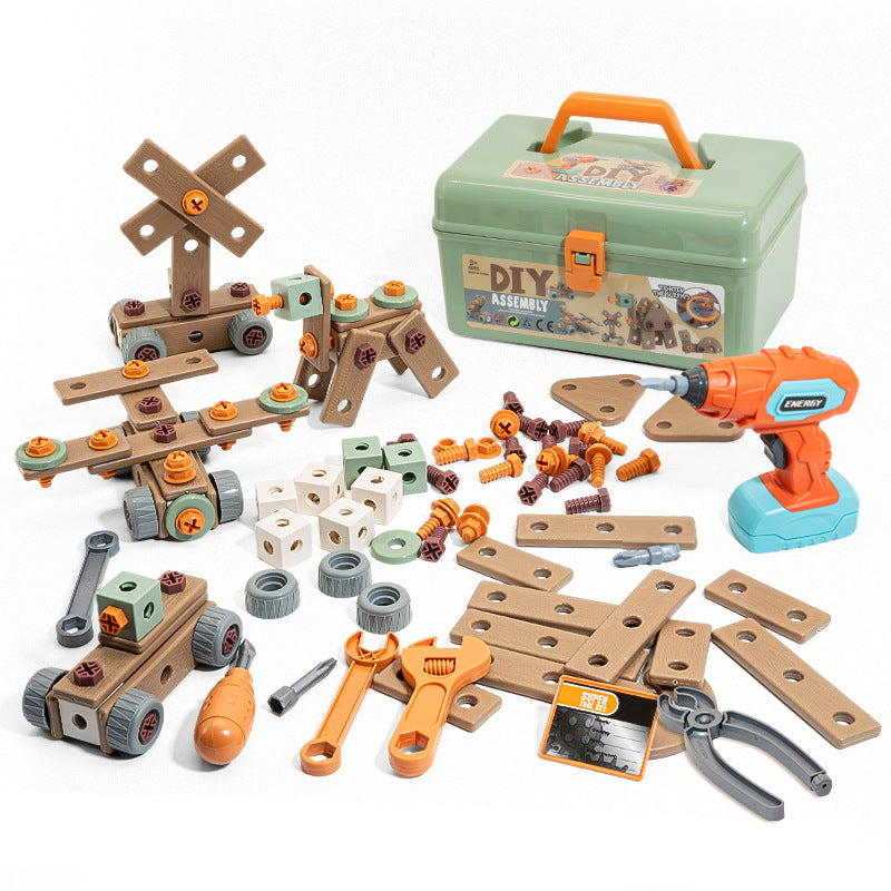 Little Handyman - 100-Piece Tool Set for Creative Kids
