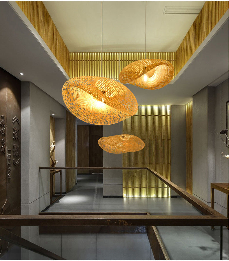 BambooLife - Handwoven Bamboo Pendant Light
