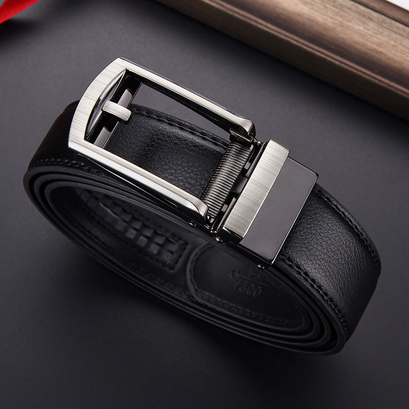 EliteSlide Belt - Ceinture Cuir Glissière Homme