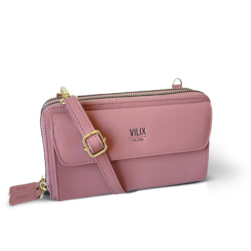 EviBella Purse – Pochette Compacte avec Porte-Téléphone