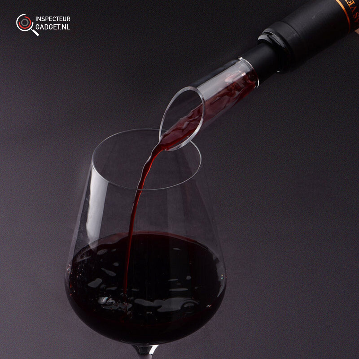VinoLux - Ouvre-bouteille électrique 4-en-1 pour le vin