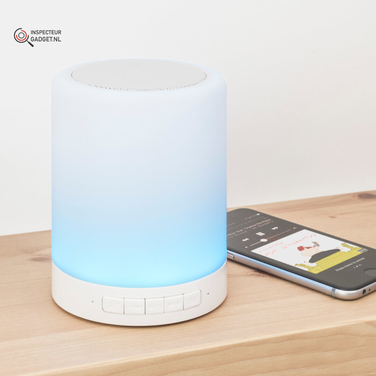 Ambiance Light - Lampe d'ambiance et enceinte Bluetooth sans fil