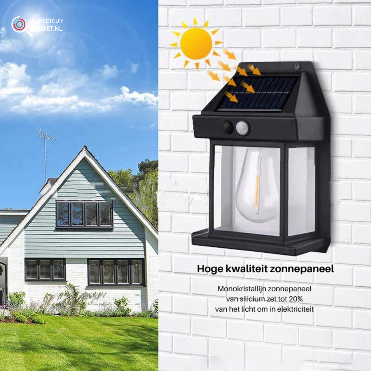 Spots Solaires LED Deluxe - Éclairage mural sans fil pour sublimer votre jardin