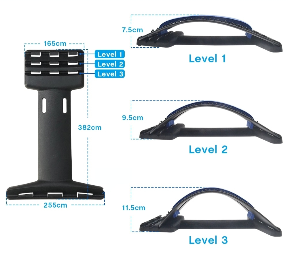 FlexiRelief - Planche Étirement Dos Ergonomique