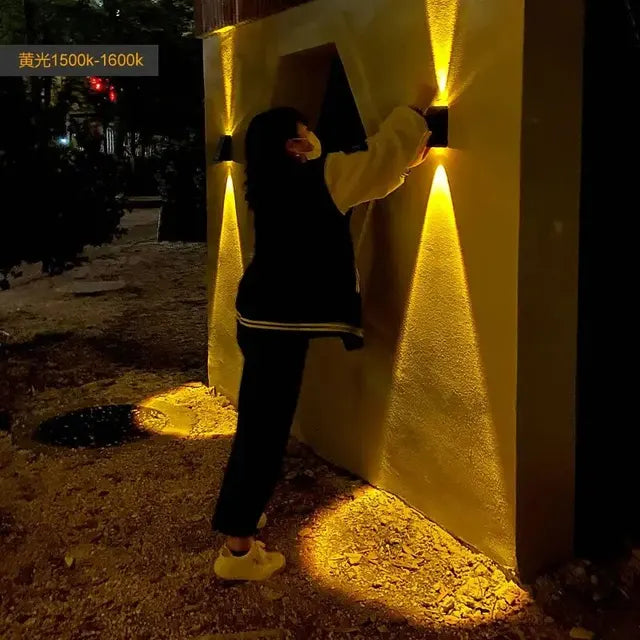 Pemray - Weatherproof Outdoor Solar Wall Light