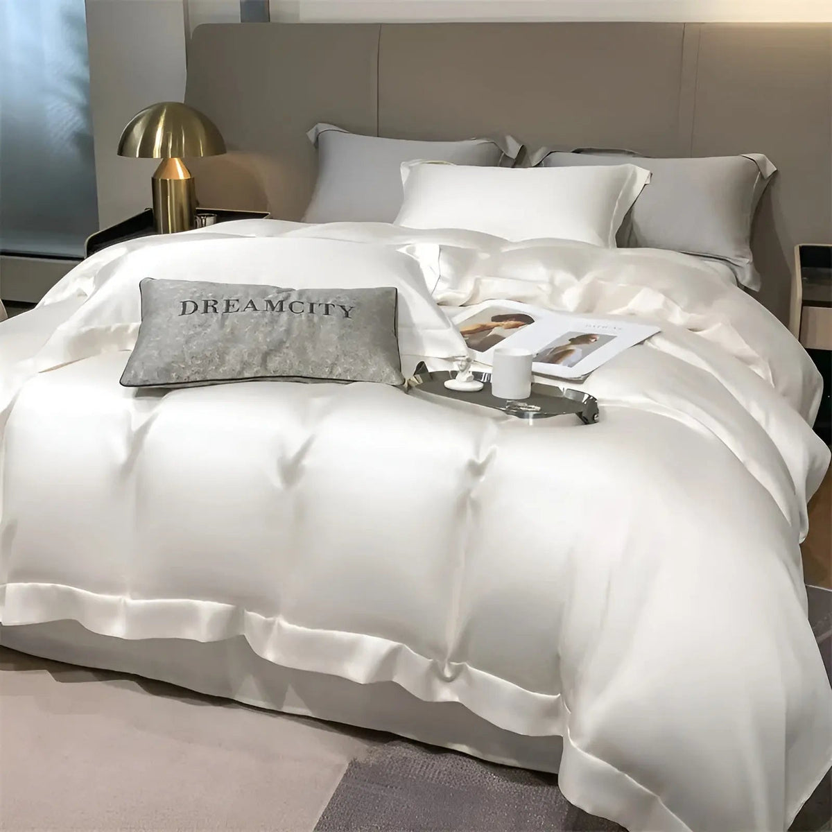 UltraCool - Soft Thermoregulating Organic Bamboo Bedding Set