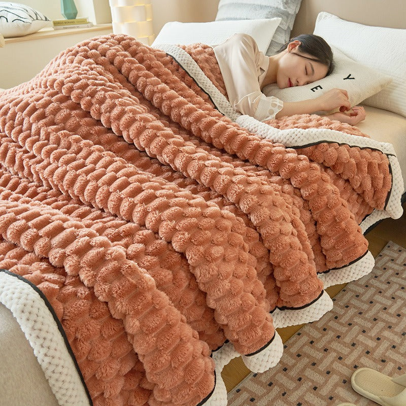 Velvet Luxe Throw - Ultra-Soft Blanket for Sofa and Bed