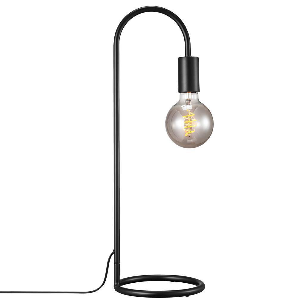 Grant Forge - Industrial Black Steel Table Lamp