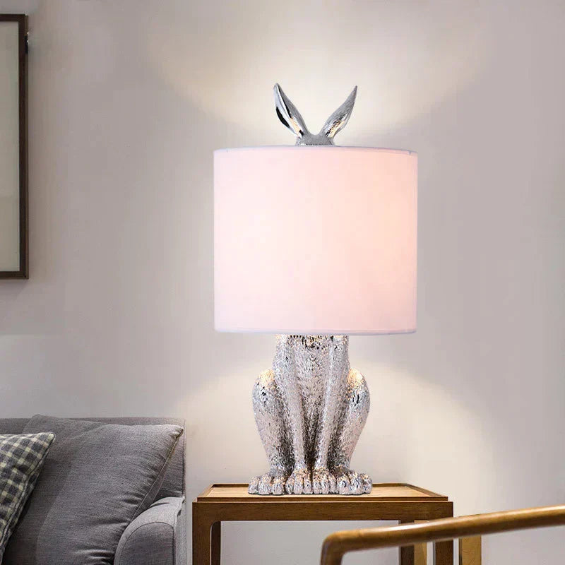 MasqueradeCraft - Elegant Masked Rabbit Lamp
