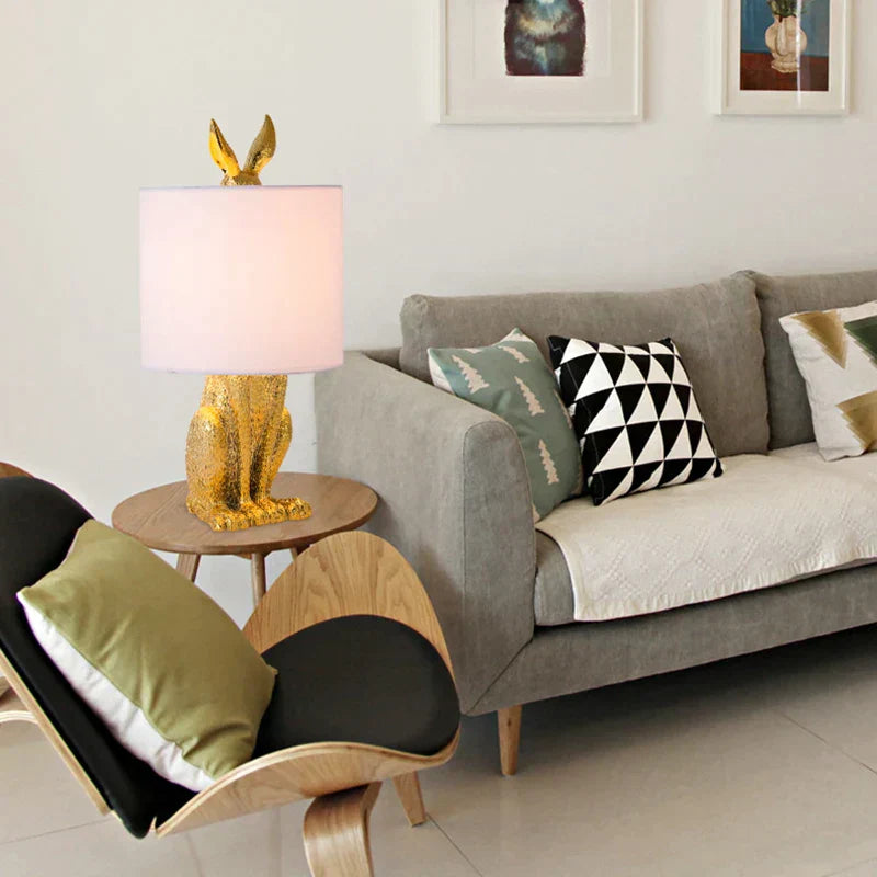 MasqueradeCraft - Elegant Masked Rabbit Lamp