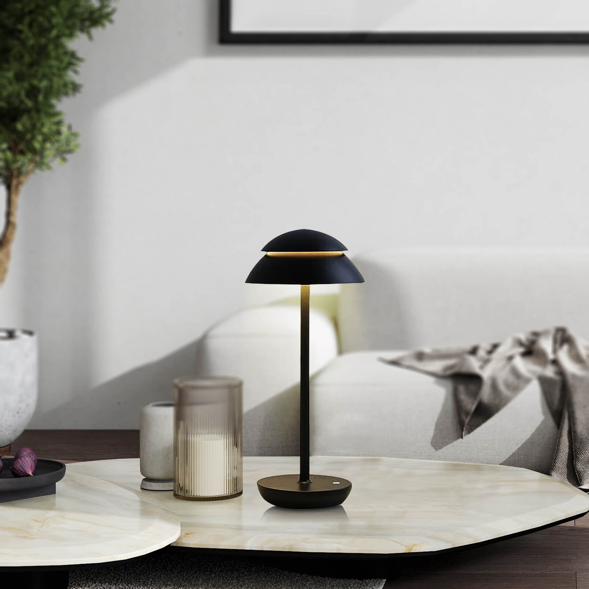 Torvex - Large Cordless Touch Table Lamp