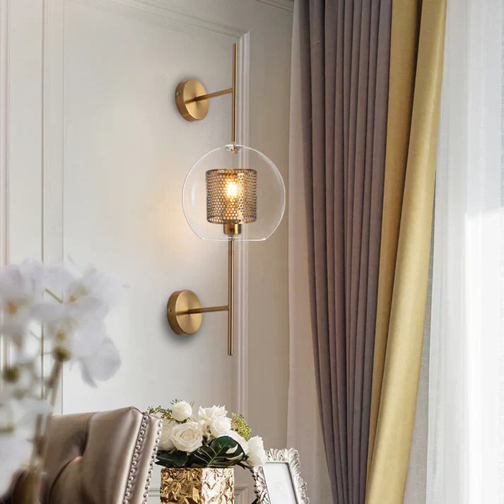 ClarityWall - Elegant Wall Sconce for Warm Lighting