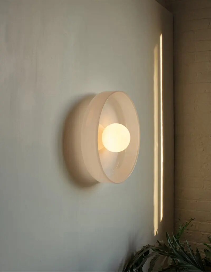 GlassGlow Ceiling Light - Elegant Nordic Glass Design