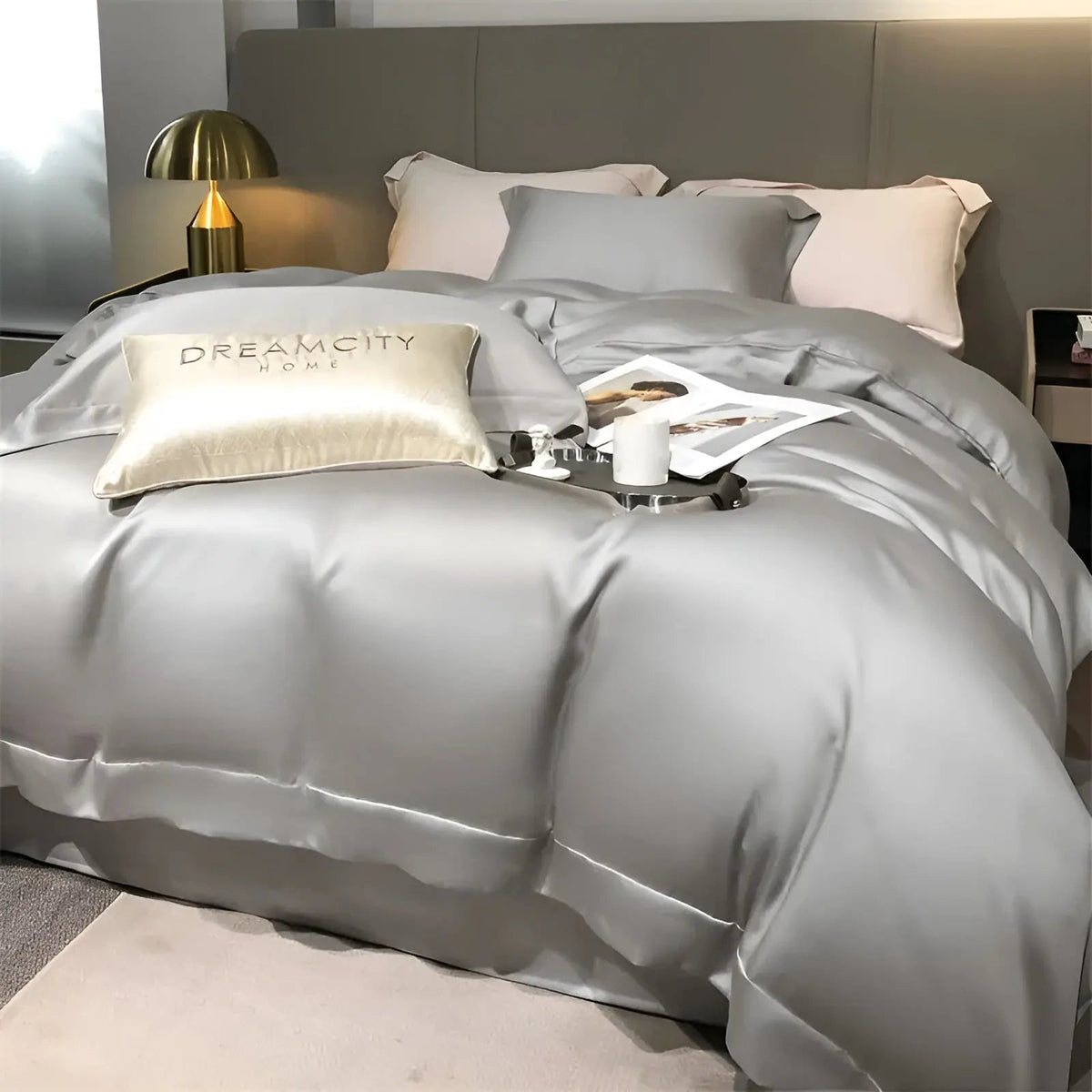SilkBamboo - Ultra-Soft Organic Bamboo Bedding Set