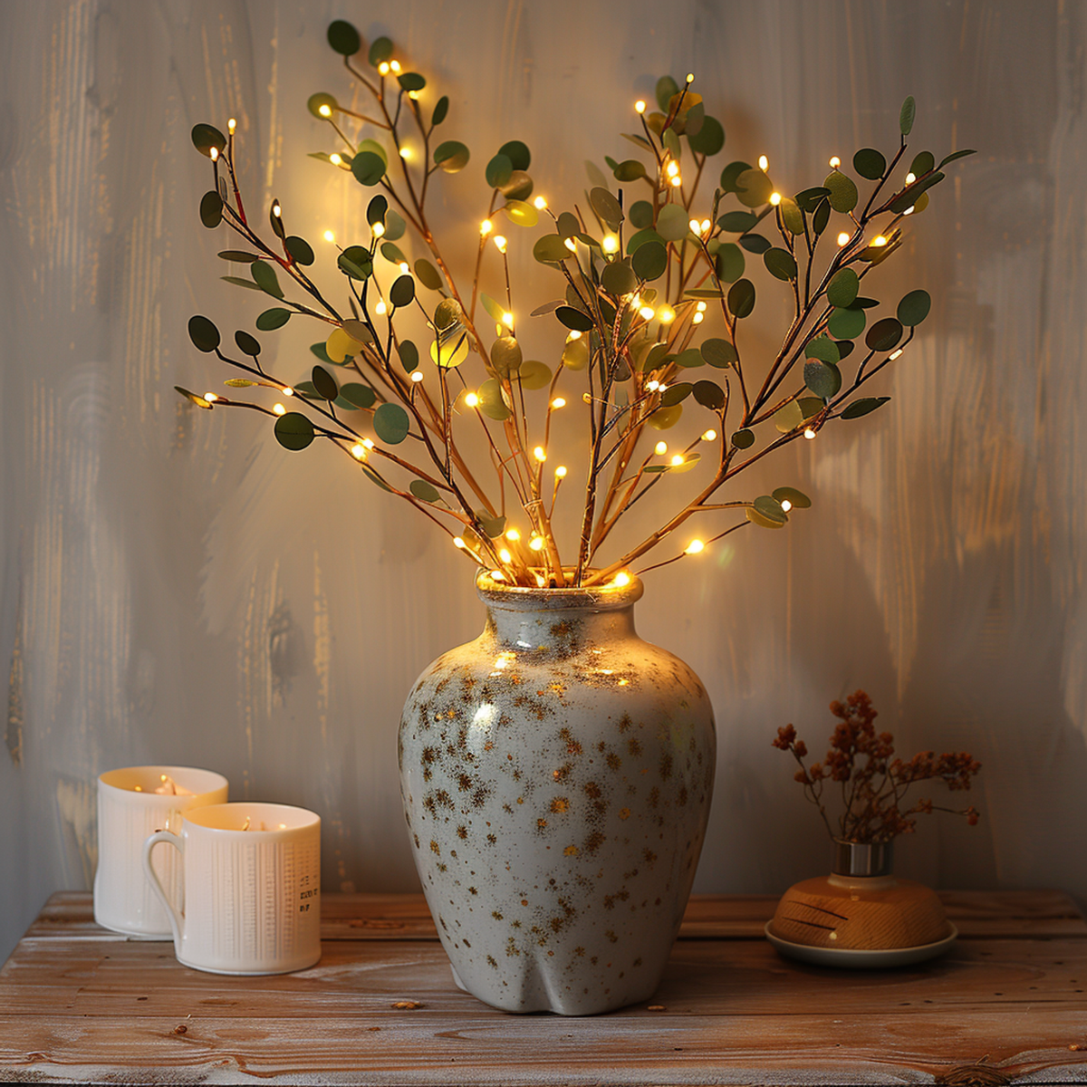 LumiVista - 70cm Olive Branch String Lights with 120 LED