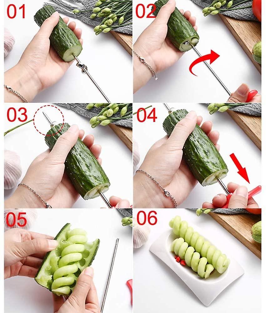 SpiralMaster Cutter – Spiraliseur Légumes Créatif
