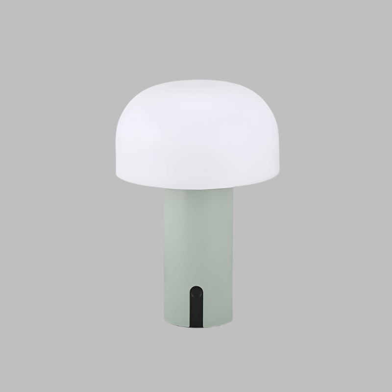 MushroomGlow Table Lamp - Elegant Cordless Light with Touch Control