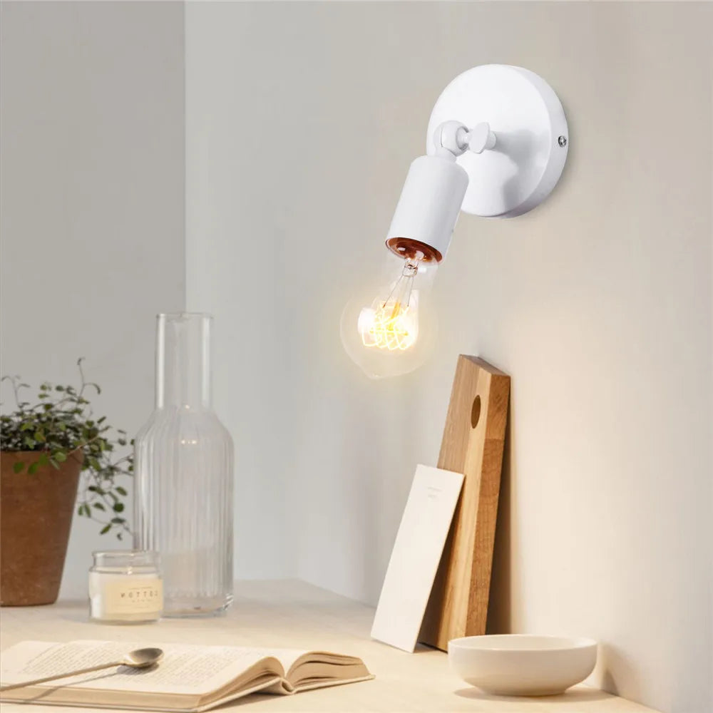 IndustrialGlow - Retro Industrial Adjustable Wall Sconce