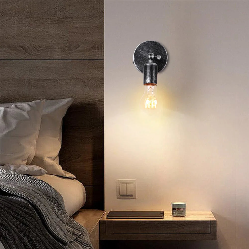 IndustrialGlow - Retro Industrial Adjustable Wall Sconce