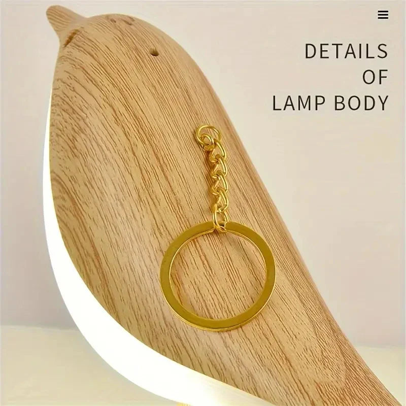 Bird Lamp - Touch Night Light with Adjustable Color Lighting