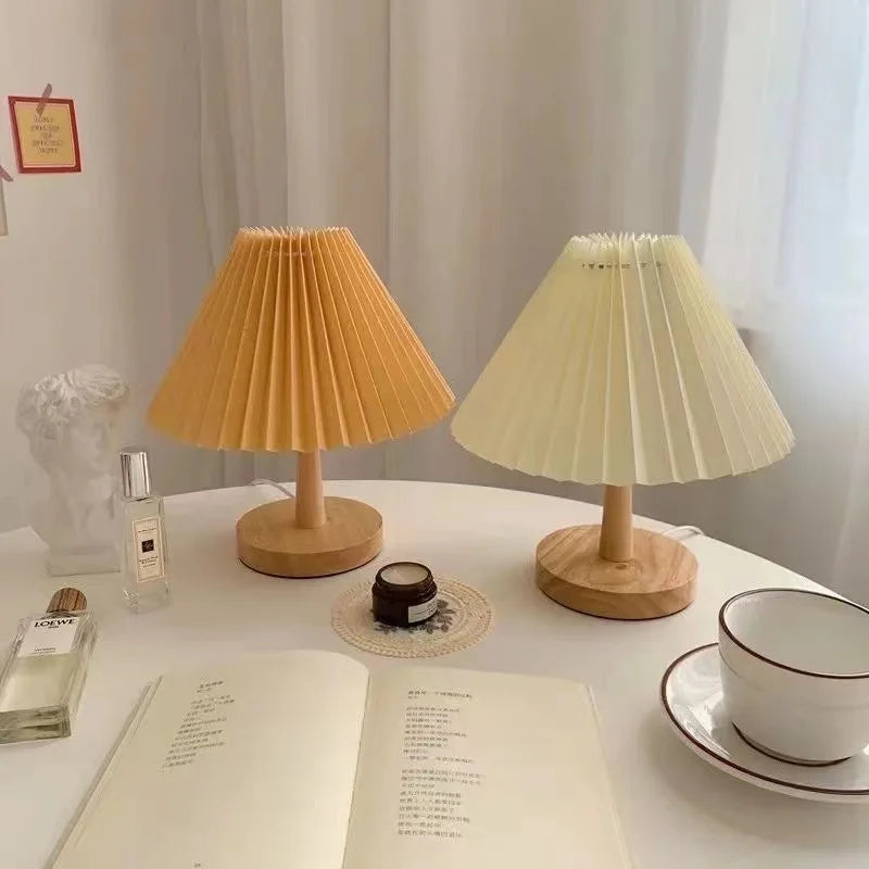 Pleat Table Lamp - Foldable LED Design Lamp for a Unique Touch