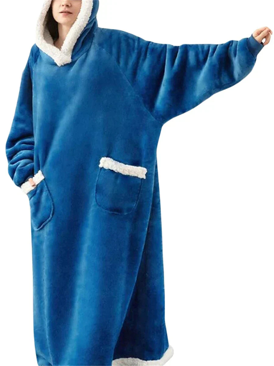 CozyHaven - Oversized Soft Fleece Hoodie