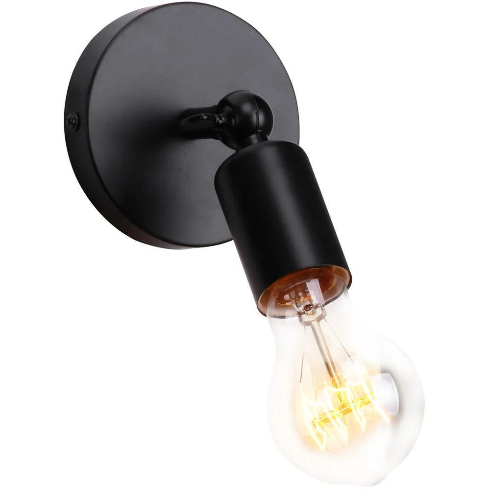 IndustrialGlow - Retro Industrial Adjustable Wall Sconce