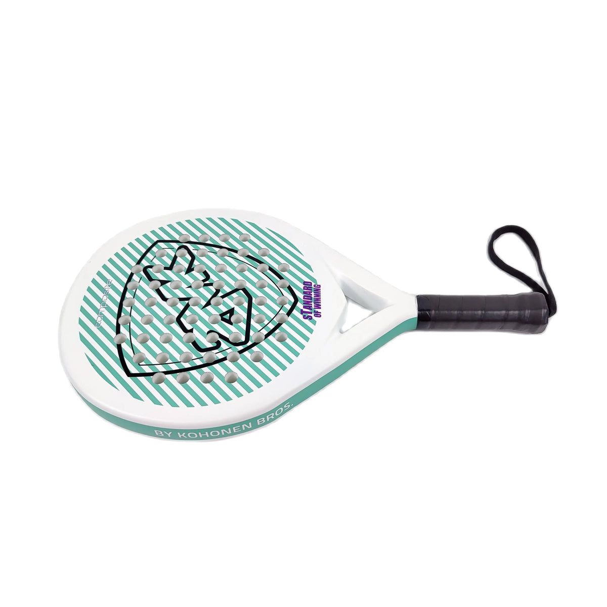 FibraPro - Round Carbon Fiber Padel Racket for Perfect Balance