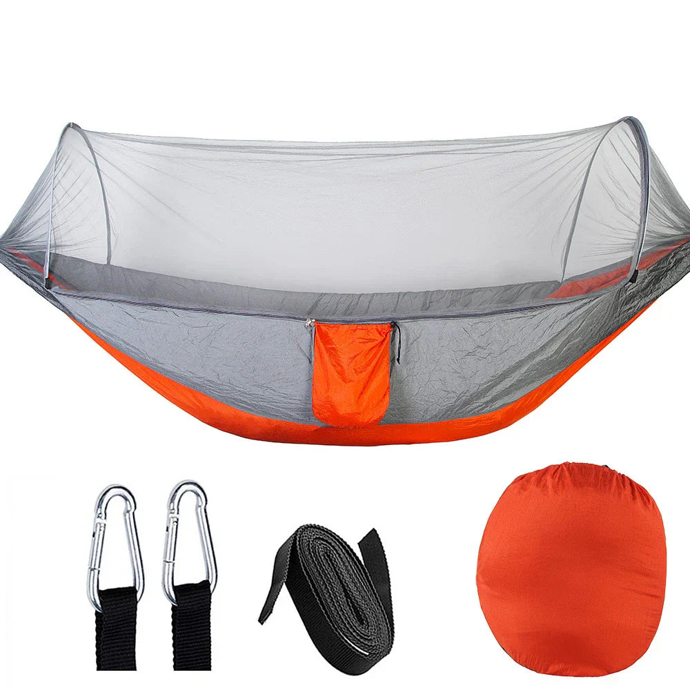 HangMatPro - Hammock with Mosquito Net and Anti-Roll System