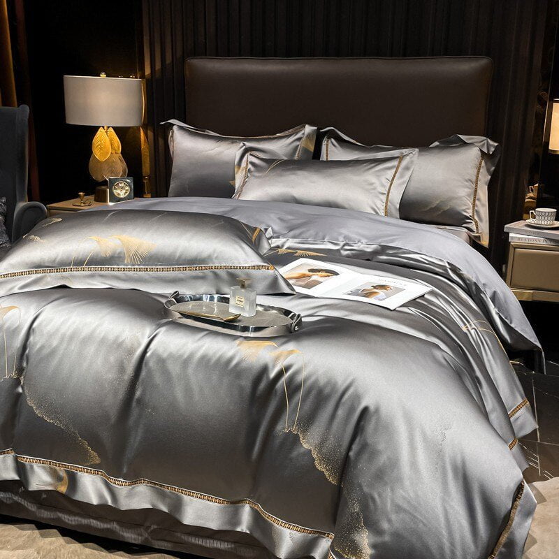 Golden Mist - Luxury Egyptian Cotton Duvet Cover