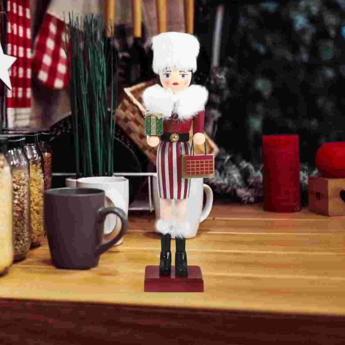 Wooden Nutcracker - Timeless Handcrafted Christmas Decoration