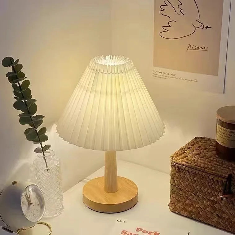 Pleat Table Lamp - Foldable LED Design Lamp for a Unique Touch