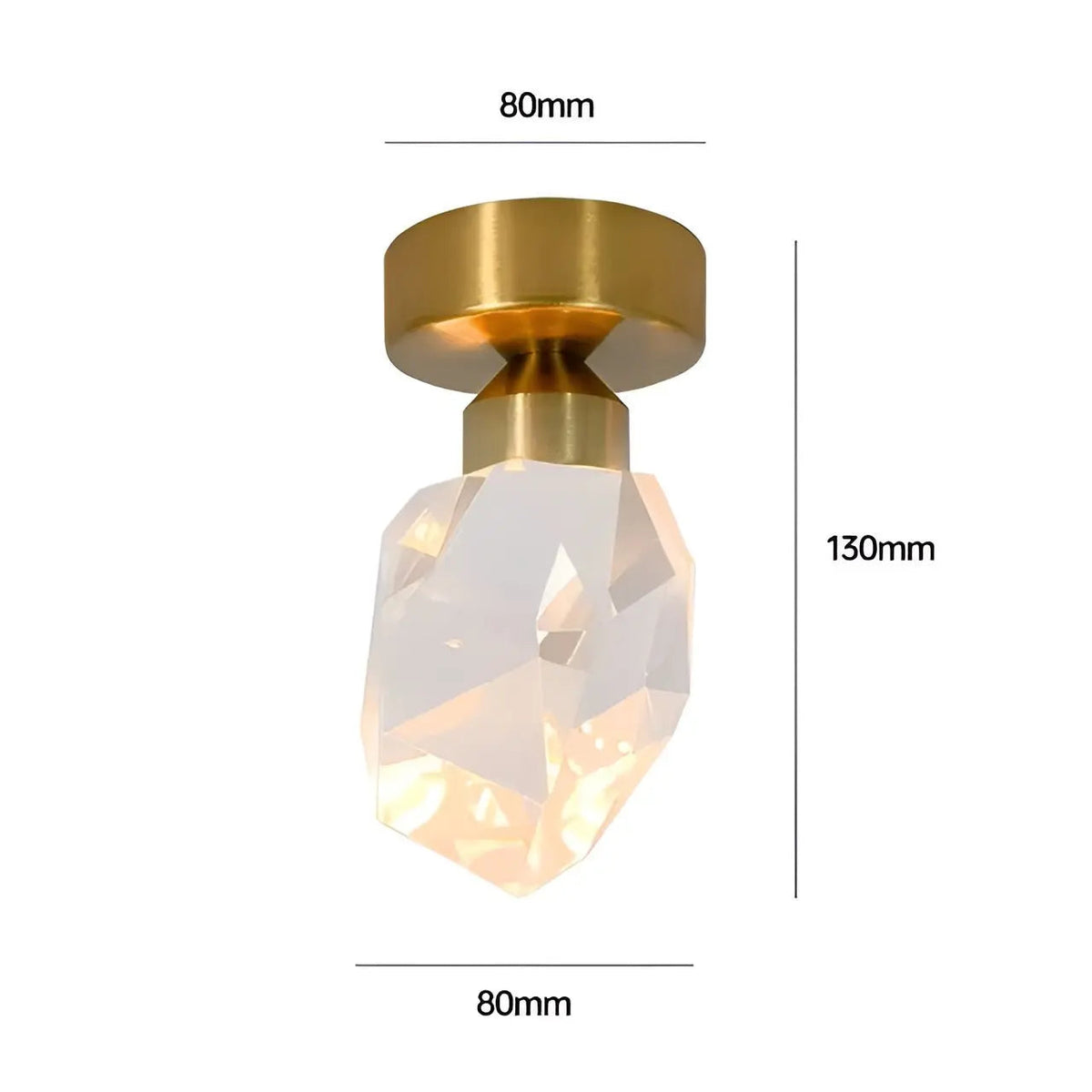 Bonsette - LED Crystal Pendant Light for Elegant Interiors