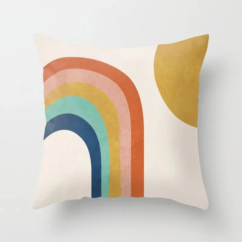 VelvetHaven - Botanical Cushion Cover for a Fresh, Natural Interior
