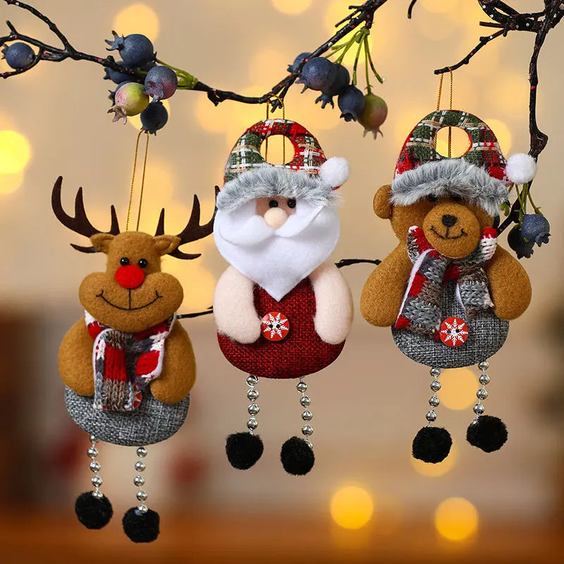 PendentifsFestifs - Christmas Tree Fabric Ornaments