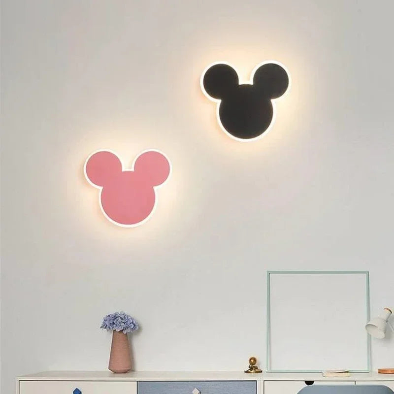 PinkRabbit - LED Rabbit Wall Lamp for Kids' Bedroom