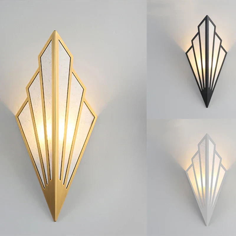 NordicGlow - Applique murale LED au design scandinave pour salon et chambre