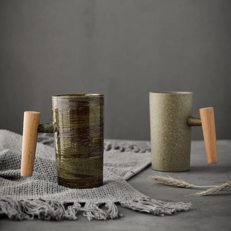 NatureSip - Mugs à latté scandinaves en céramique
