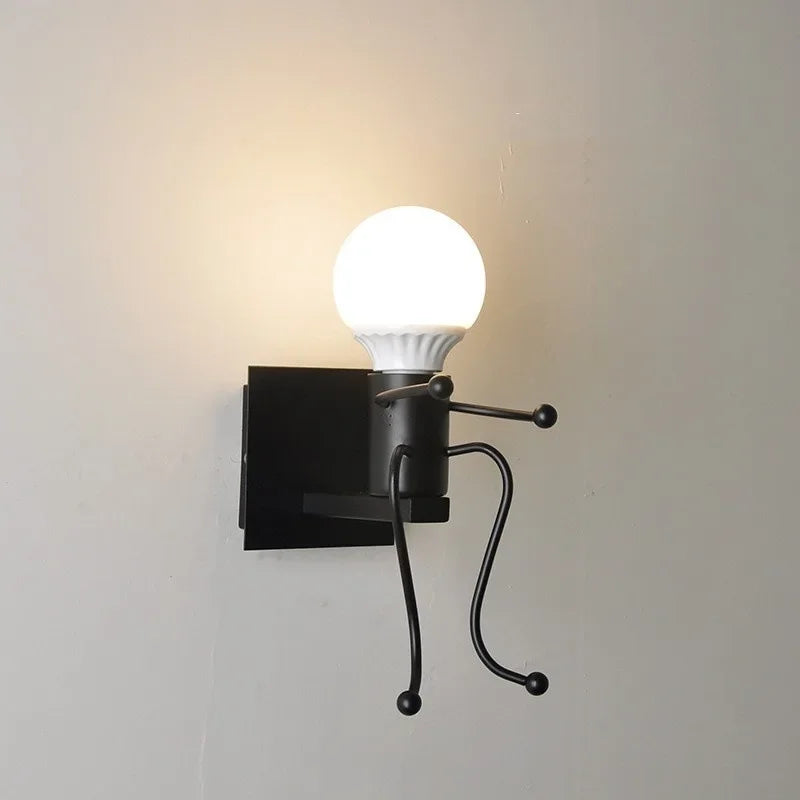 RobotLume - LED Robot Wall Light for Kids' Rooms